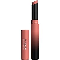 Vista 22 de Maybelline Color Sensational Ultimatte Lápiz labial mate sin secado, pigmento de color intenso, Más Malva, Rosa Malva Púrpura, 1 pieza