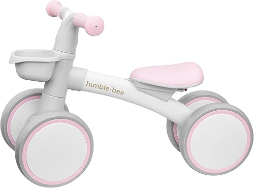HUMBLE-BEE Bicicleta de equilibrio para bebés de 10 a 24 meses, linda bicicleta para niños y niñas, regalos para niños y niñas de 1 año
