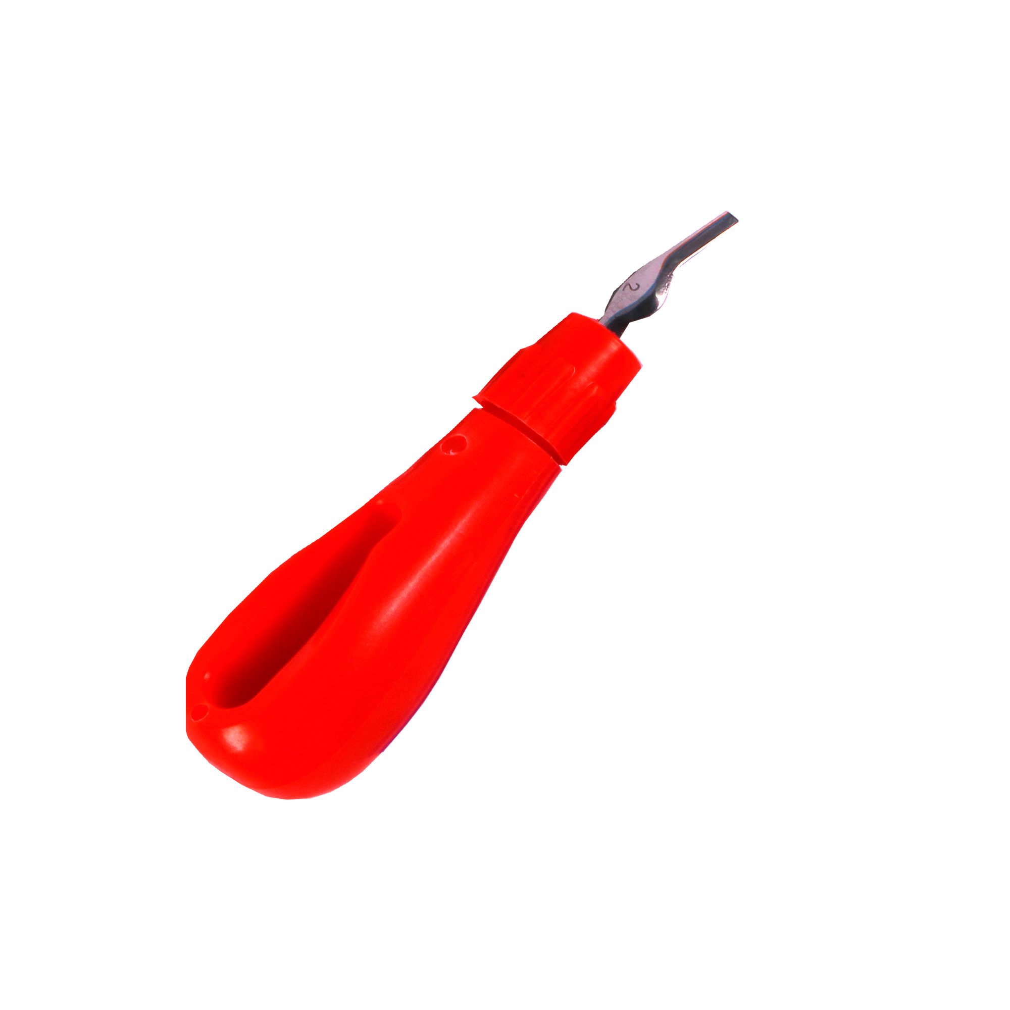 Bcreativetolearn Red Lino Cutter Tools For Art Printing & Modelling Pack Of 5 Linoleum Cutting Blades By Bcreative®