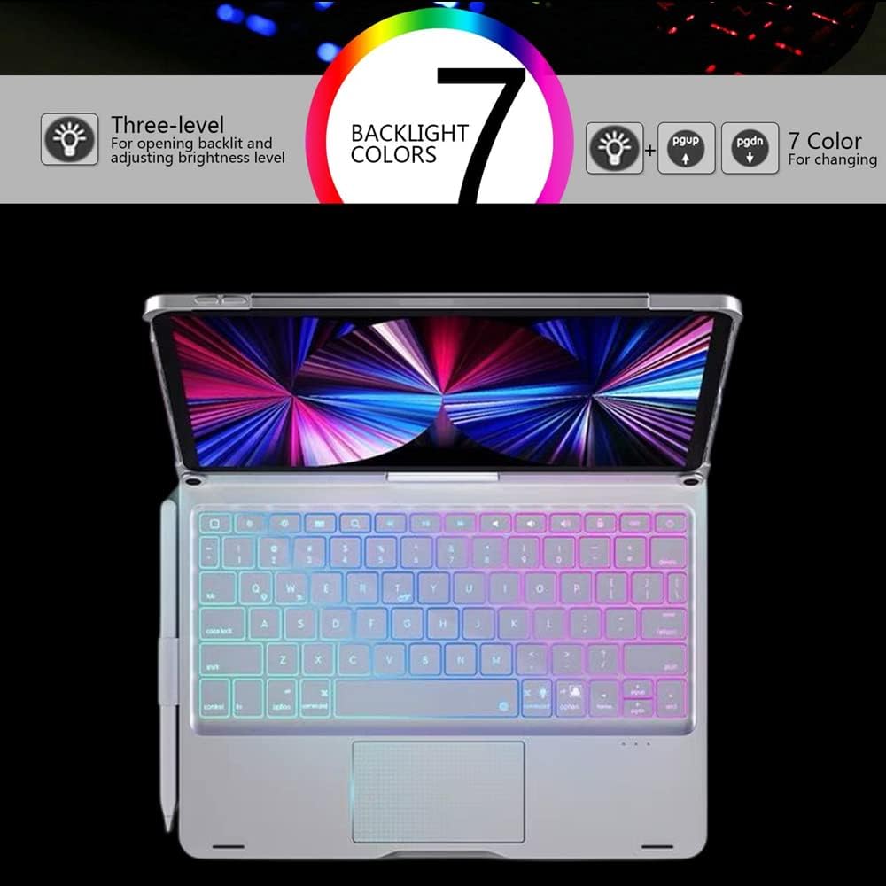 Amazon.co.jp: 360度回転式 キーボード ケース 用の iPad Pro 11インチ