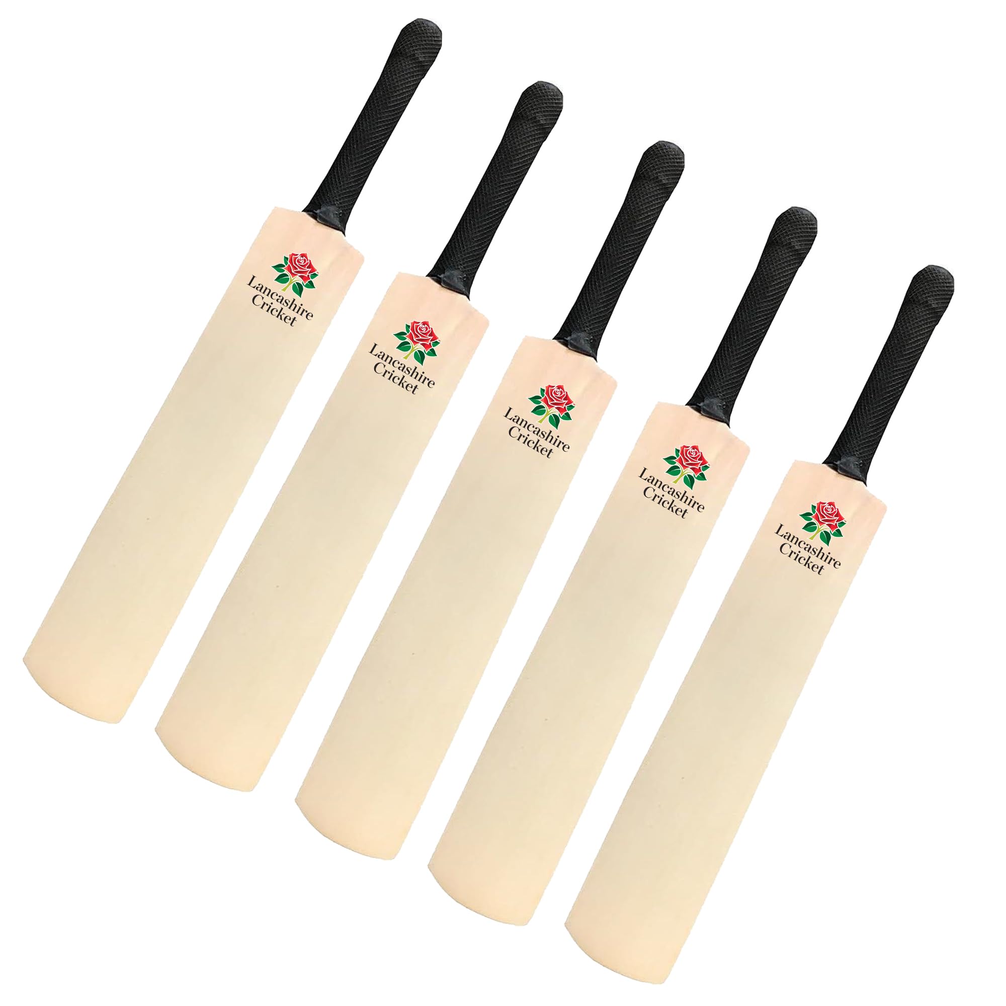 ND Sports Mini Wooden Cricket Bat for Autographs, Premium Miniature Cricket Bat with Rubber Grip (Pack of 1, 3, or 5), Souvenir & Display Piece — image 1
