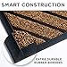 Ubdyo Extra Durable Doormat Outdoor - Rubber Outdoor Doormat - (30x18) - Brown - 1 pack