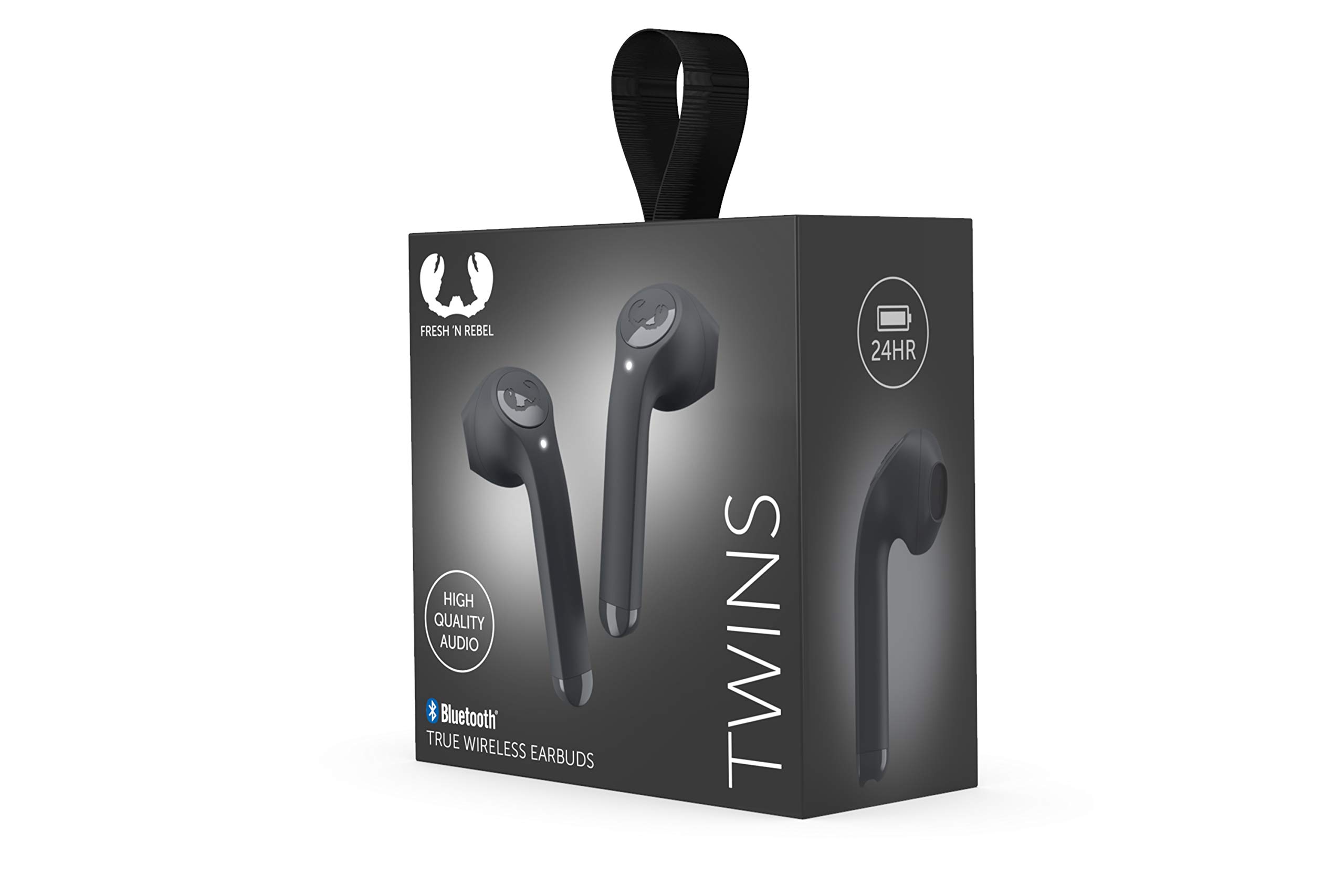 Fresh 'n Rebel Twins True Wireless - Auriculares in-ear, color gris