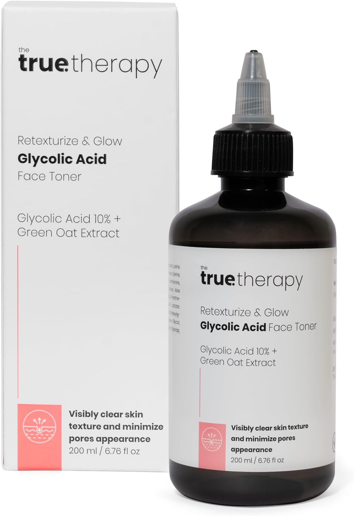Retexturize 10% Glycolic Acid Toner, For Glowing Skin, Pore Tightening Toner For Men & Women, All Skin Types, Numbuzin Toner With Witch Hazel (200 Ml)
