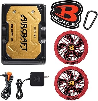 Amazon | [エアークラフト] BURTLE バートル 24V ファンバッテリ