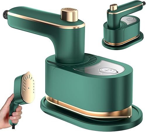 Plancha portátil de mano, plancha giratoria para ropa, planchas eléctricas secas y húmedas, vaporizador de viaje de calentamiento rápido 10S para