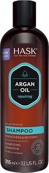 HASK Argan Oil Reparing Shampoo, 12 Fl Oz