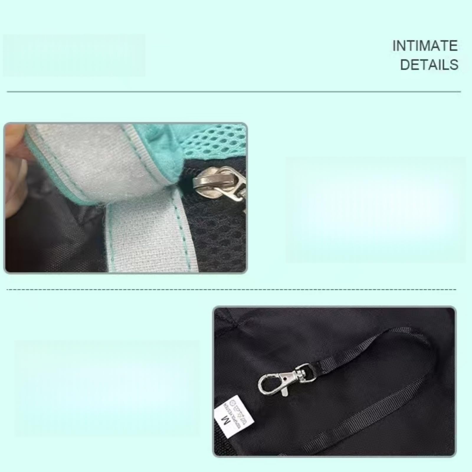 Mochila para Perros Porta De Viaje Portátil, Transpirable, con Doble Hombro, Bolsa Frontal Malla Pequeños Y Gatos Al Aire Libre-Rojo-s