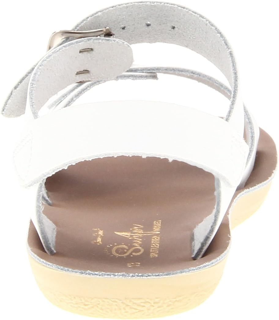 Salt Water Sandals Sun-San Surfer, White, Size Little Kid 13