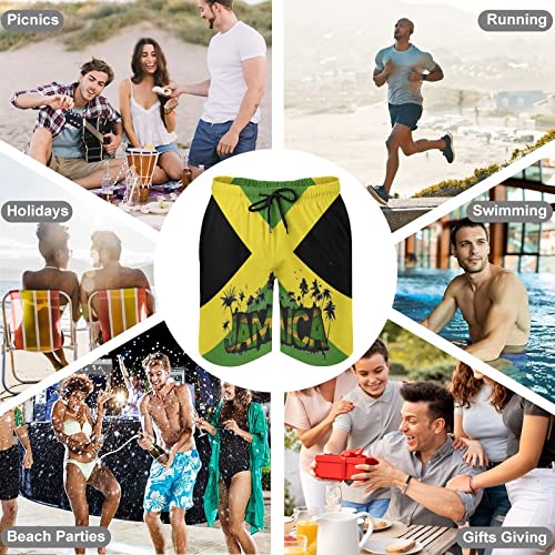 Adugen Origei Summer Combo Men's Two Piece Matching Sets Jamaica Fisherman's Hat Beach Suit Button-Up Shirt Hawaiian Shirt4