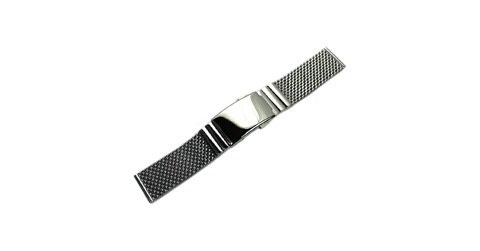 HERMANN STAIB プッシュ式Dバックル 18mm メッシュブレスレット Amazon.co.jp: [HERMANN STAIB] ドイツ製 プッシュ式Dバックル