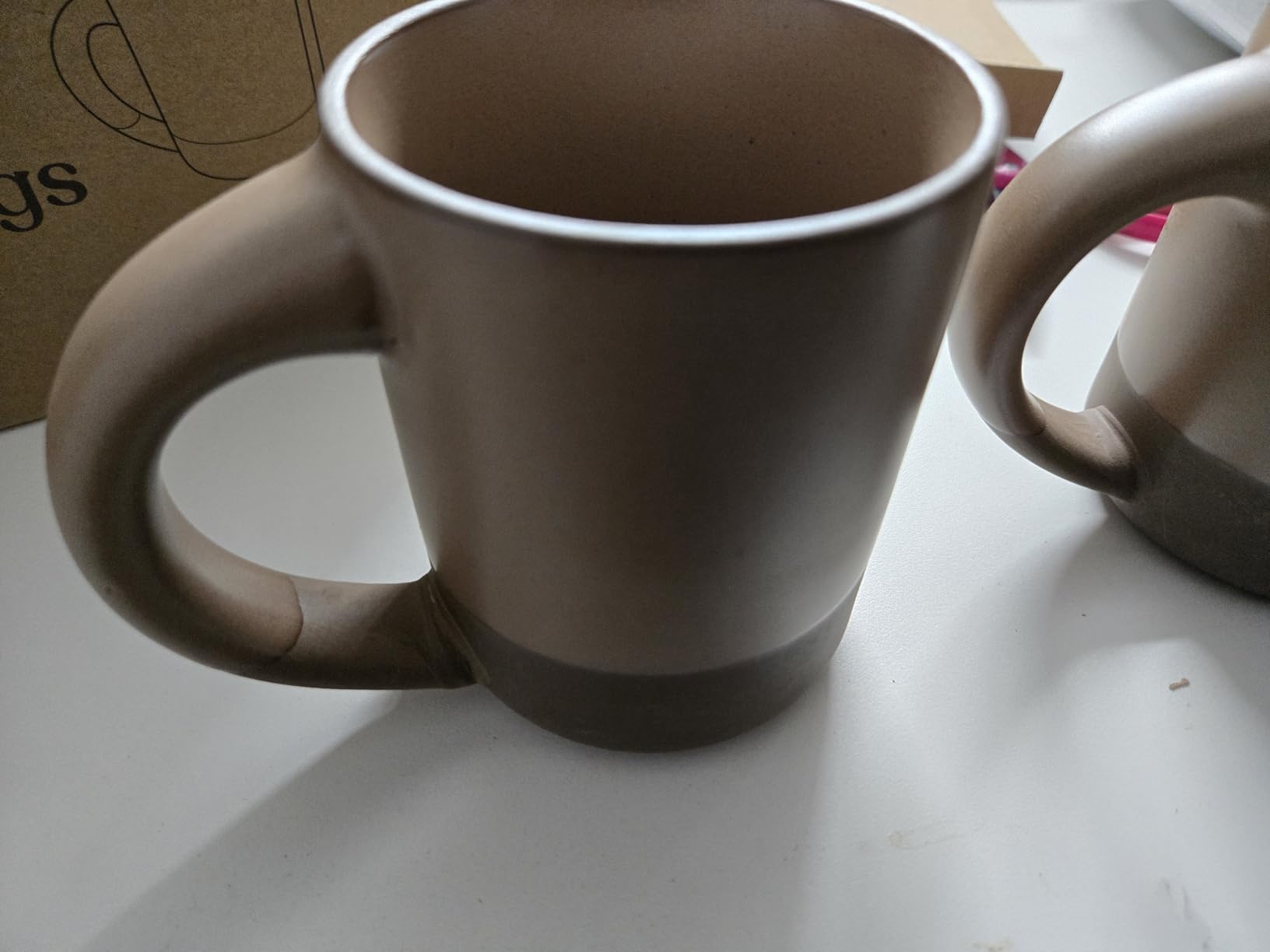 Customer photo of the Stoneware Mug, Set of Two