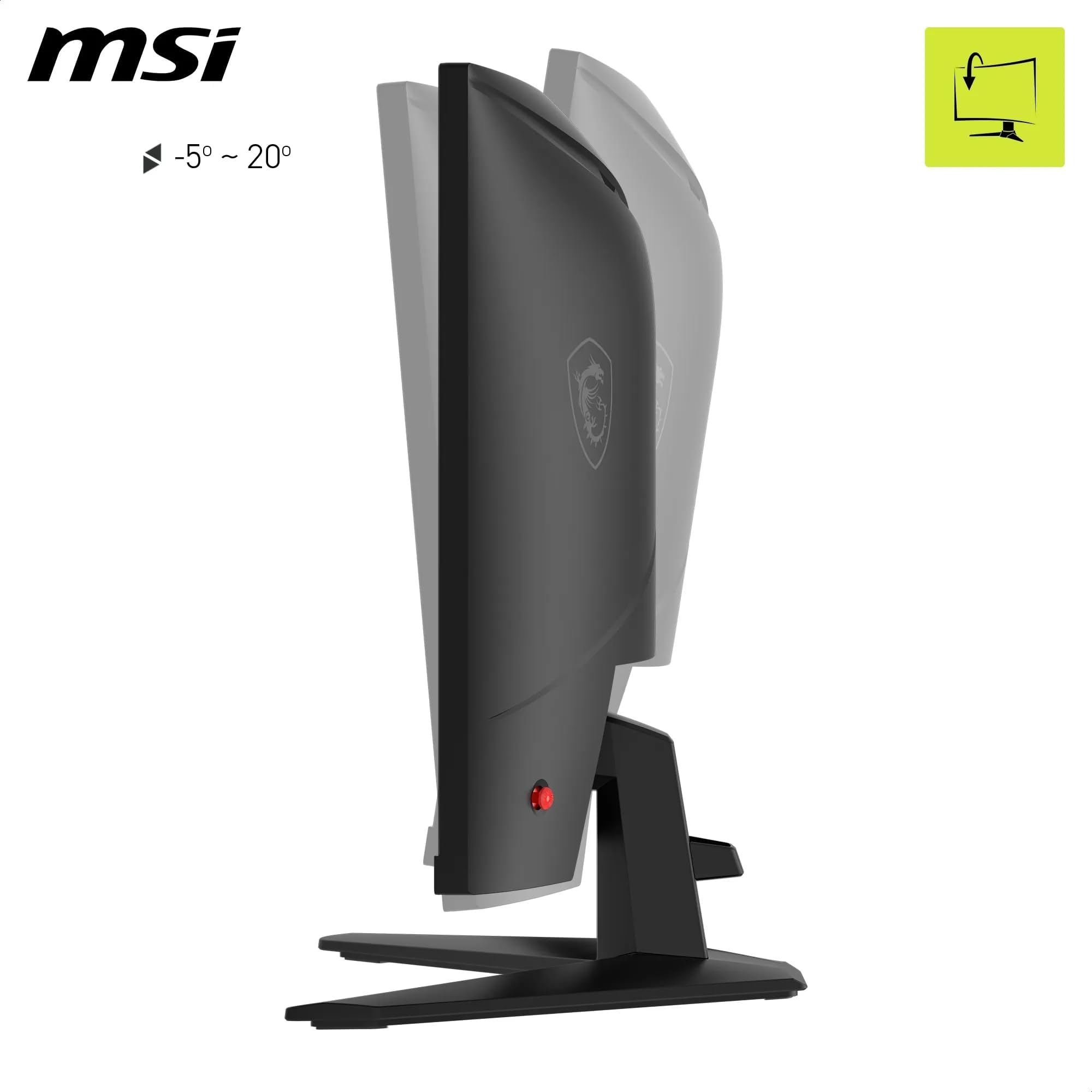 MSI MAG 275CQF E18 Écran Gaming incurvé 27" WQHD