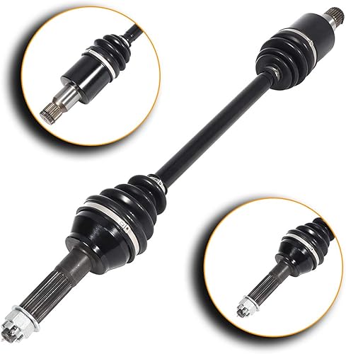 Vista 372 de SCITOO 1333081 1333947 Eje CV trasero izquierdo derecho para 2016-2020 para Polaris General 1000 2017-2020 para Polaris General 4 1000 2015-2018