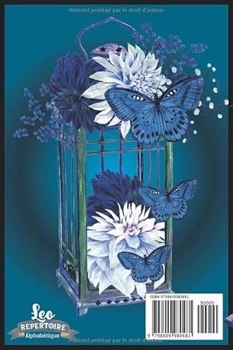 CARNET D'ADRESSE ALPHABETIQUE: Repertoire Alphabétique Petit Avec Rappel Des Anniversaires | Cadeau