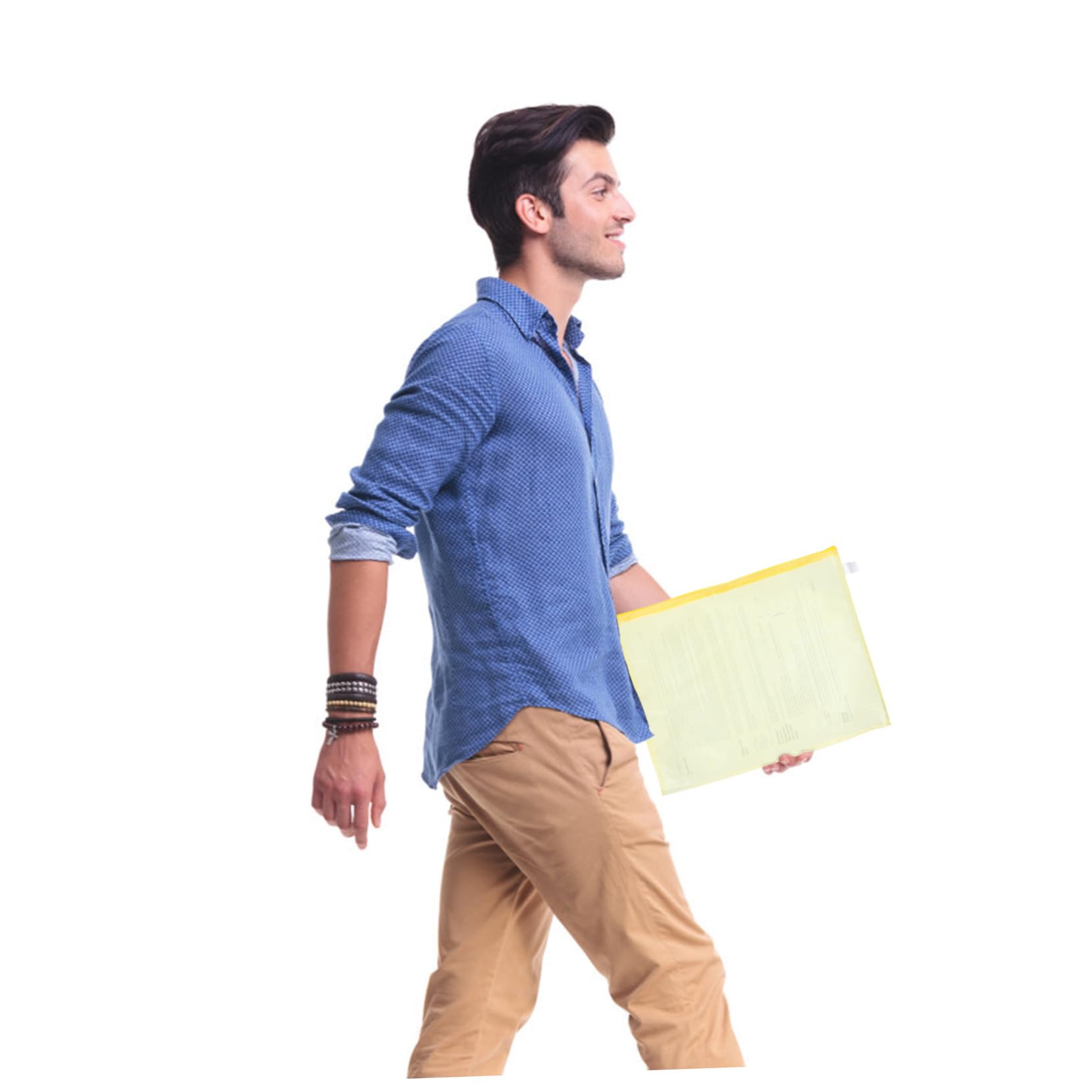 DOITOOL 20 Pezzi Buste Portadocumenti con Cerniera in Traspirante e Resistente Sacchetti Mesh Impermeabili per Ufficio e Scuola Organizzatore Documenti Facile Trasportare