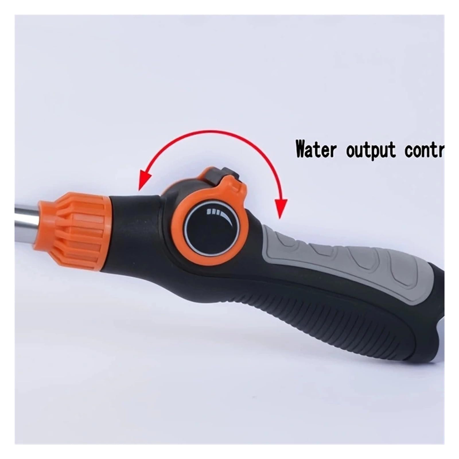 Pistola pulverizadora con manguera Boquilla, Boquilla giratoria ajustable de alta presión for jardín, agua 180 for lavado coches, riego césped
