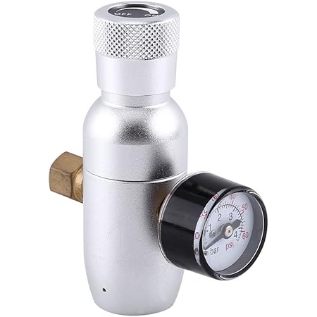 Amazon Co2レギュレータービール Corny Kegガスボールロック付き自作co2ミニガスレギュレーター切断co2レギュレータービール部品 Jimfoty ビールサーバー