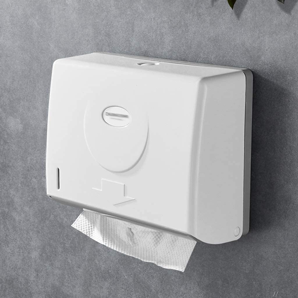 Dispenser Asciugamani Dispenser di Asciugamani di Carta Dispenser di Asciugamani Commerciali multipiega a Parete utilizzato nei bagni, negli uffici, nelle cucine Elegante