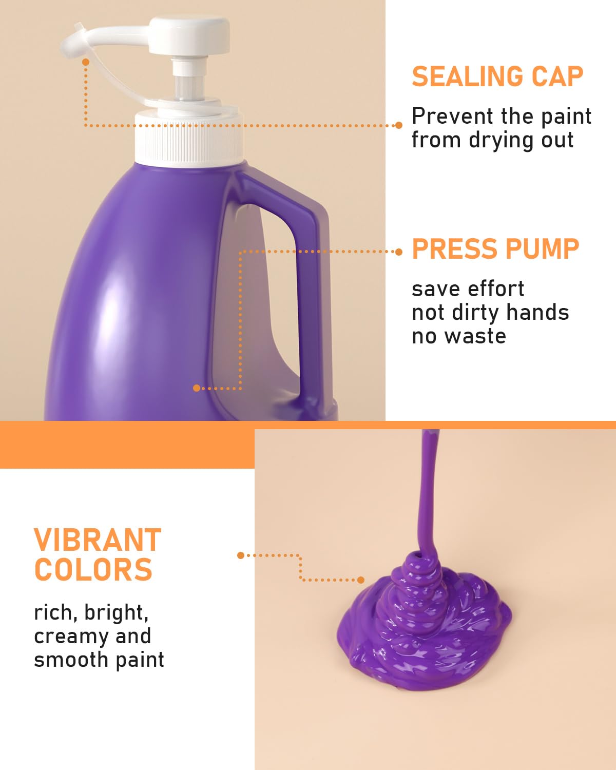 Nicpro 14 Color Tempera Paint Set - Washable & Non-Toxic -3 Nicpro 14 Color Tempera Paint Set - Washable & Non-Toxic -3