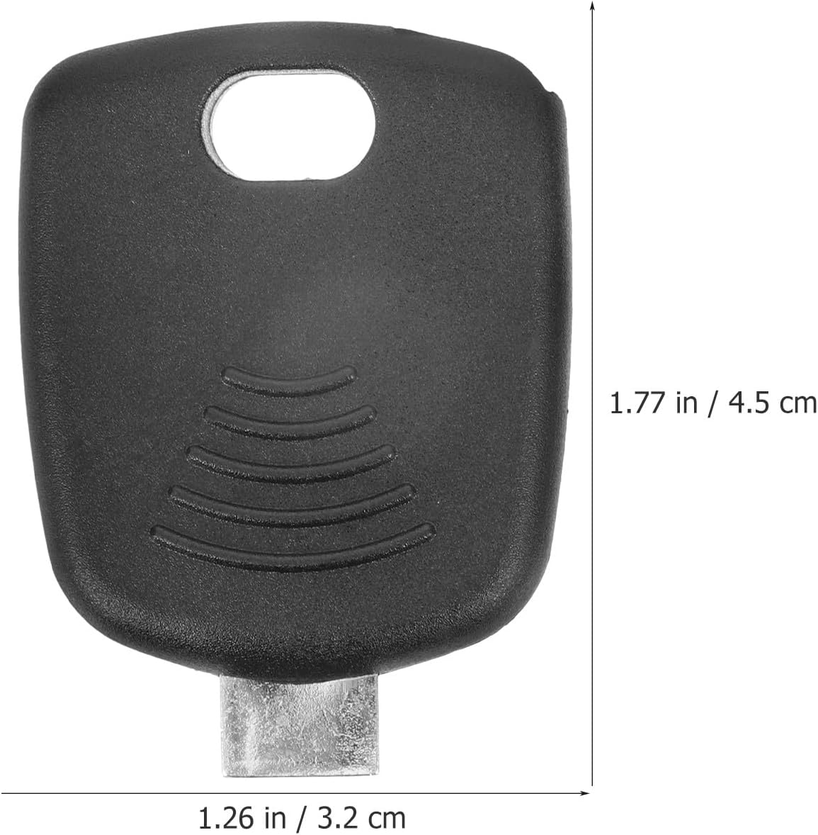 Ipetboom Car Key Protector Cover with Chip Holder 1pcs Transponder Key Shell Case for Automotive Interior Accessories image 2