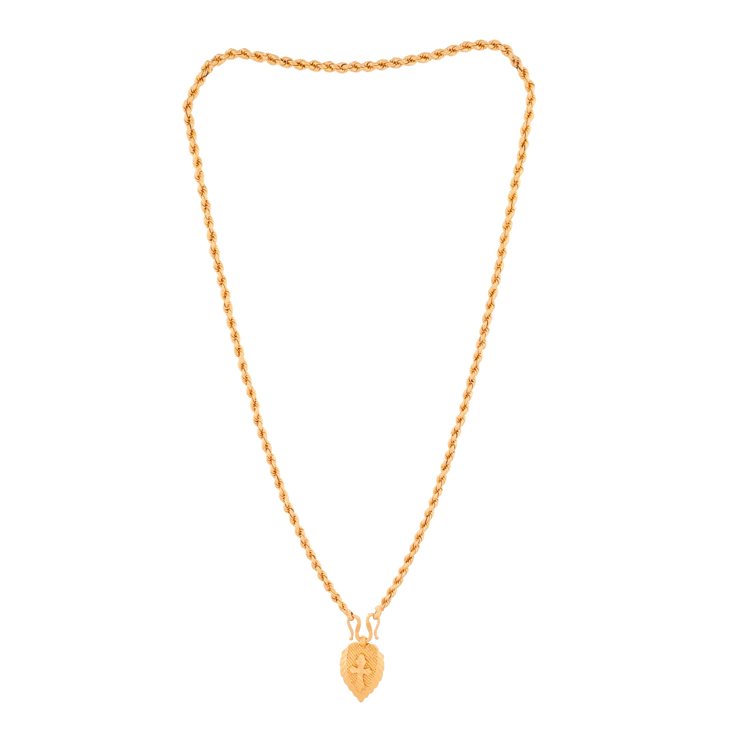 Radhas Creations Mangalsutra With Medium Thick Rope Chain 24" Length Tanmaniya One Gram Gold No.342 For Womens (B07BRXFLVF) Amazon Price History, Amazon Price Tracker