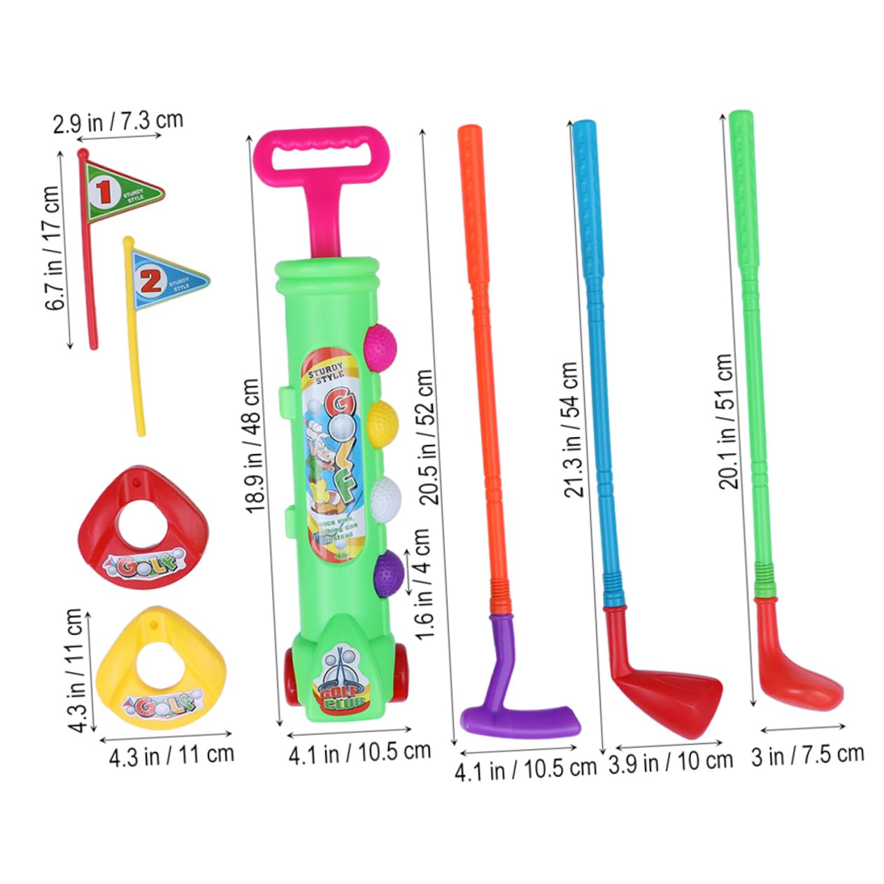 VICASKY 2sets Giocattoli Sportivi Educativi Per Ragazzo Ragazza Di Alta Qualità Per Attività Indoor e Outdoor Perfetti Per Giocare e Sviluppare Abilità Motorie Verde
