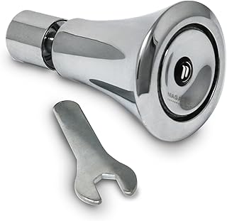 Niagara Conservation N2150-TP Luxury Spa 1-Spray with 1.5 GPM 2.35-in. Wall Mount Adjustable Fixed Shower Head in Chrome, 1-Pack | Bathroom Shower Head Sprayer with Pressure Compensation