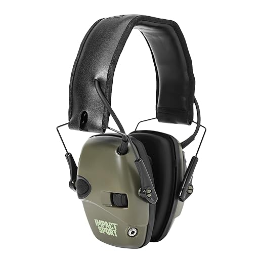 Howard Leight by Honeywell Impact Sport Sound Amplification Electronic Shooting Earmuff