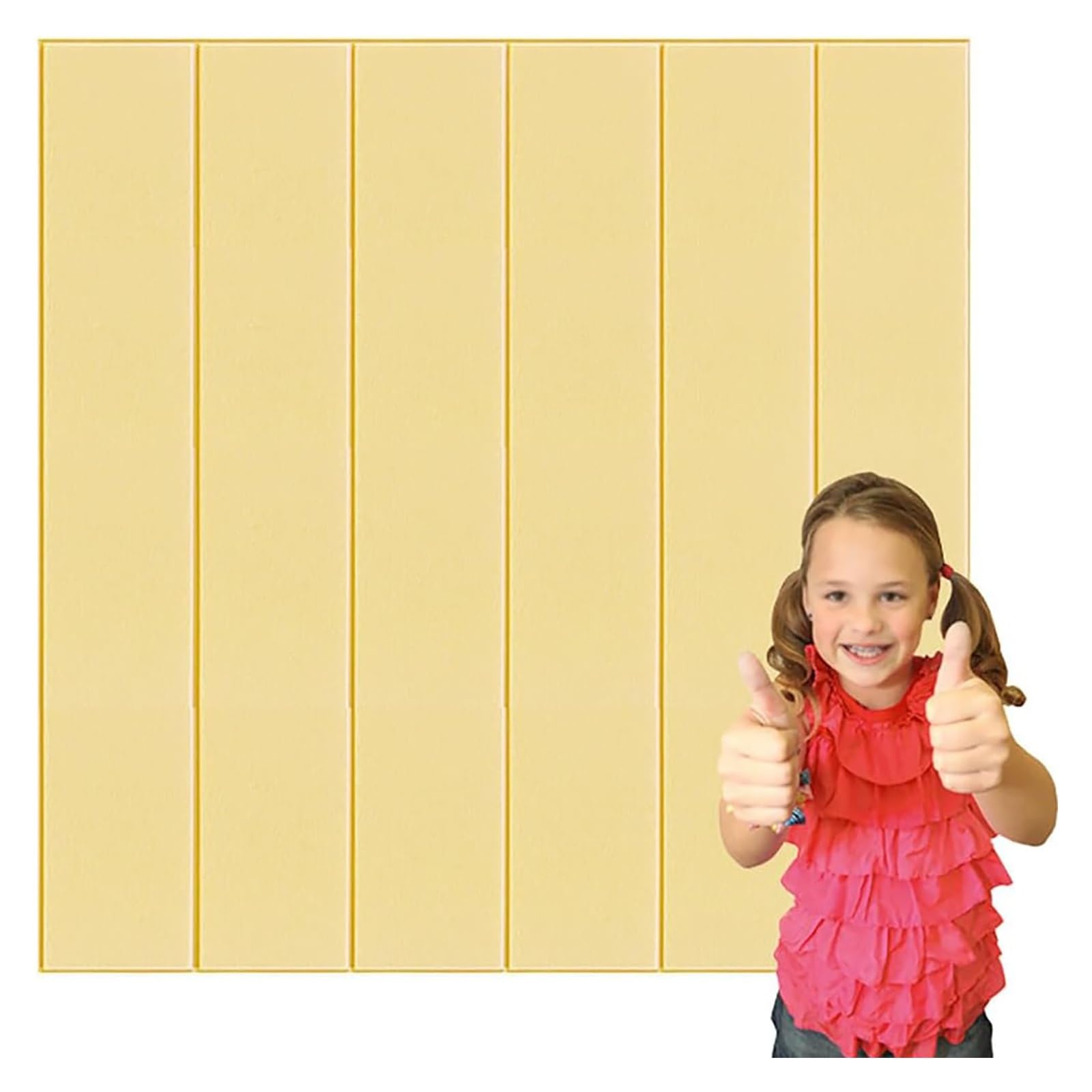 Pannelli da parete 3D autoadesivi, rivestimento murale in schiuma sintetica, anti-collisione, 40 pezzi per decorazione domestica