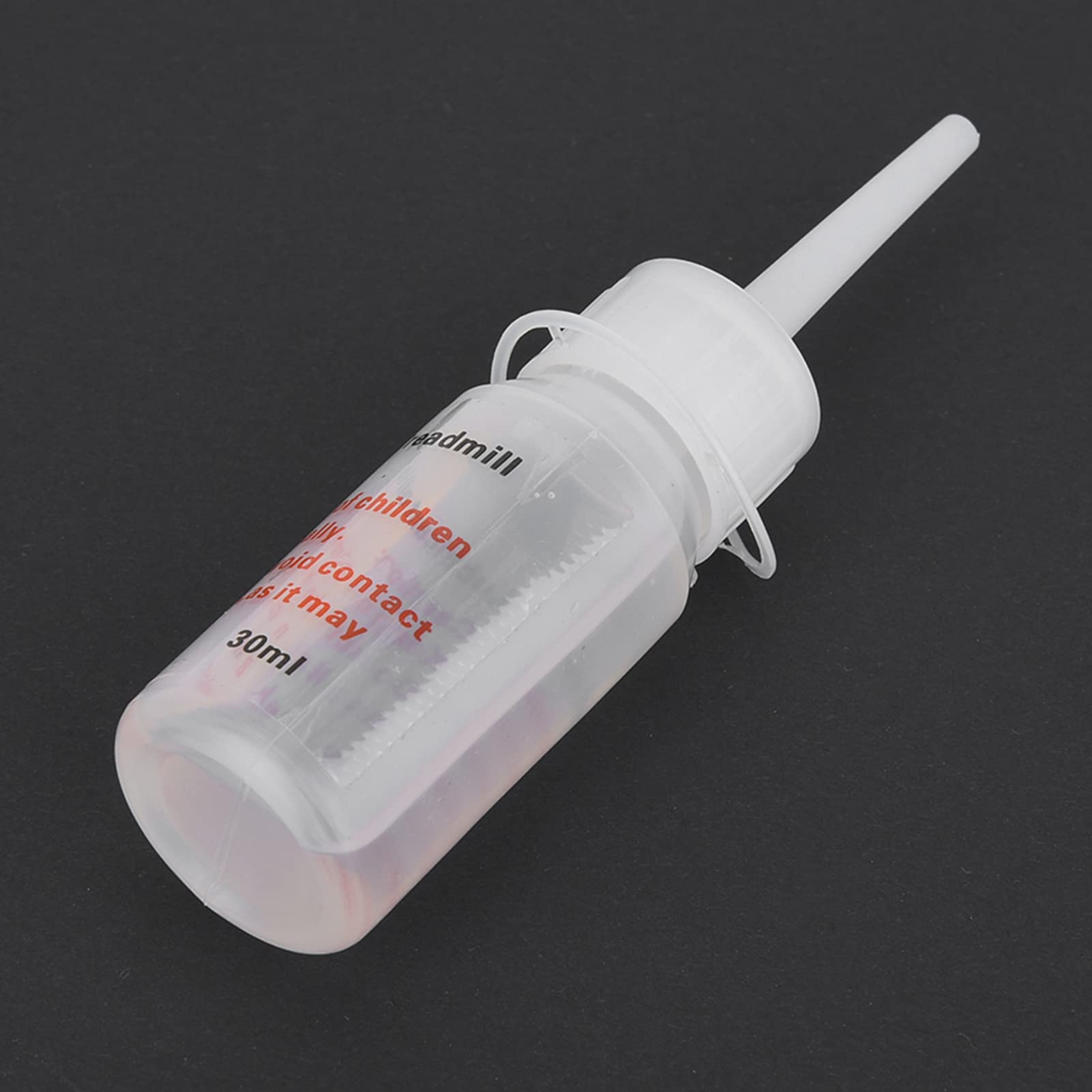 Keenso 3 Bouteilles de Lubrifiant pour Ceinture de Tapis Roulant, 30 ML de Lubrifiant Universel en Silicone pour Ceinture de Tapis Roulant, Huile Lubrifiante pour Machine de Course