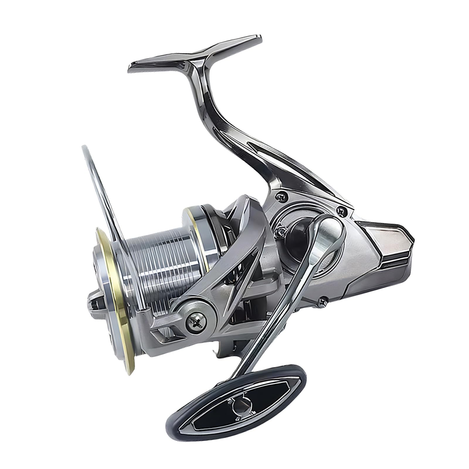 Durabilità Metallo Mulinello Crank Parte di Ricambio Professionale Pesca per Pescatori Professionali Manico Leggero