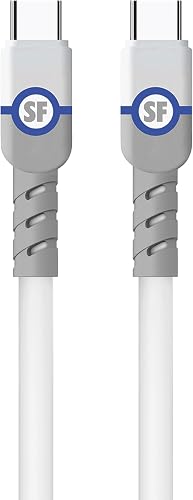 Supa Fly 65W Ultra-Fast Type-C to Type-C Cable | Premium 4.5mm | 1.5m Long | PD Fast Charge & Data Sync
