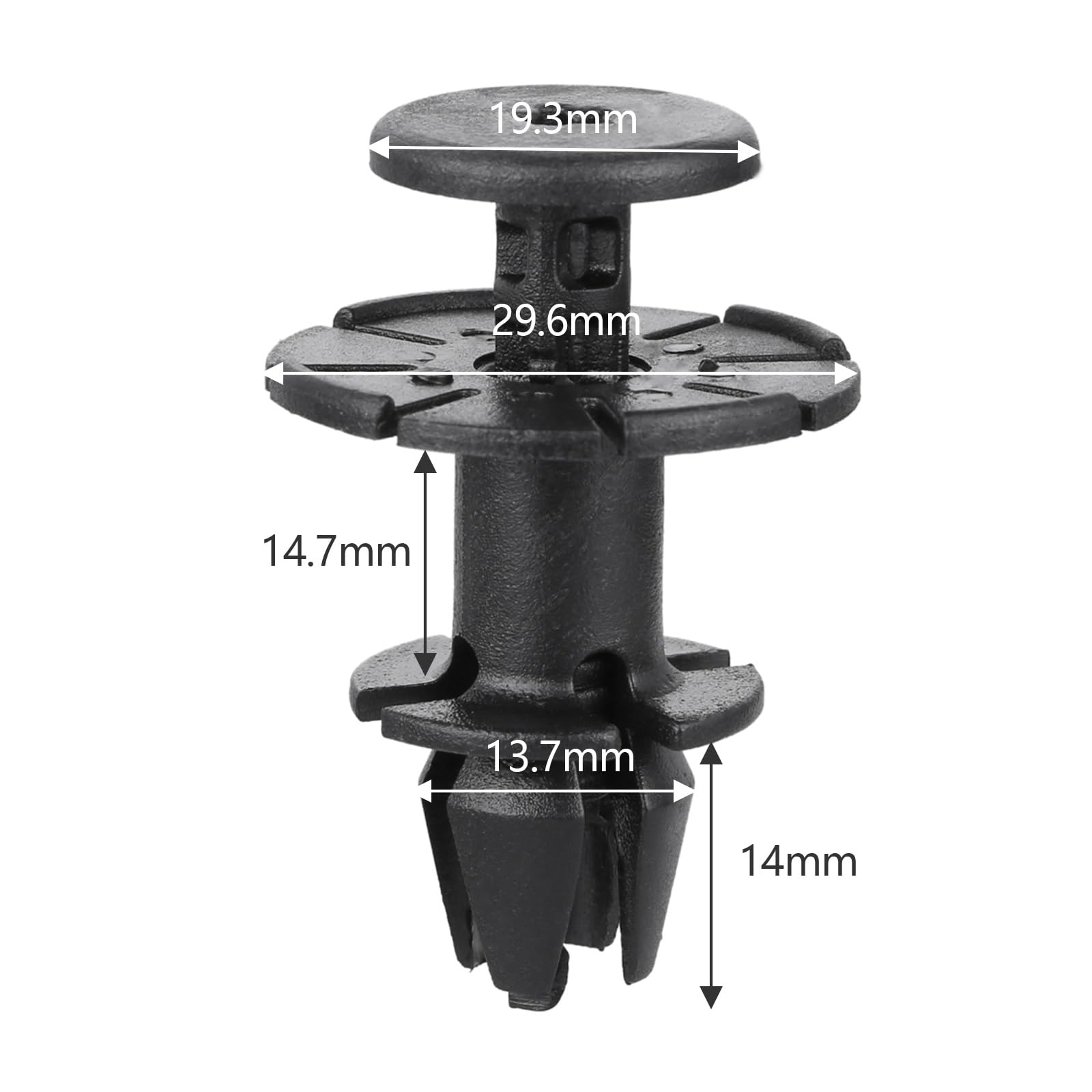Clip Di Fissaggio Per Minigonne Laterali Auto - 10 Pezzi Per Citroën DS3 2009-2015 - Sostituzione Resistente Con Forza Di Serraggio Elevata - Foto 11