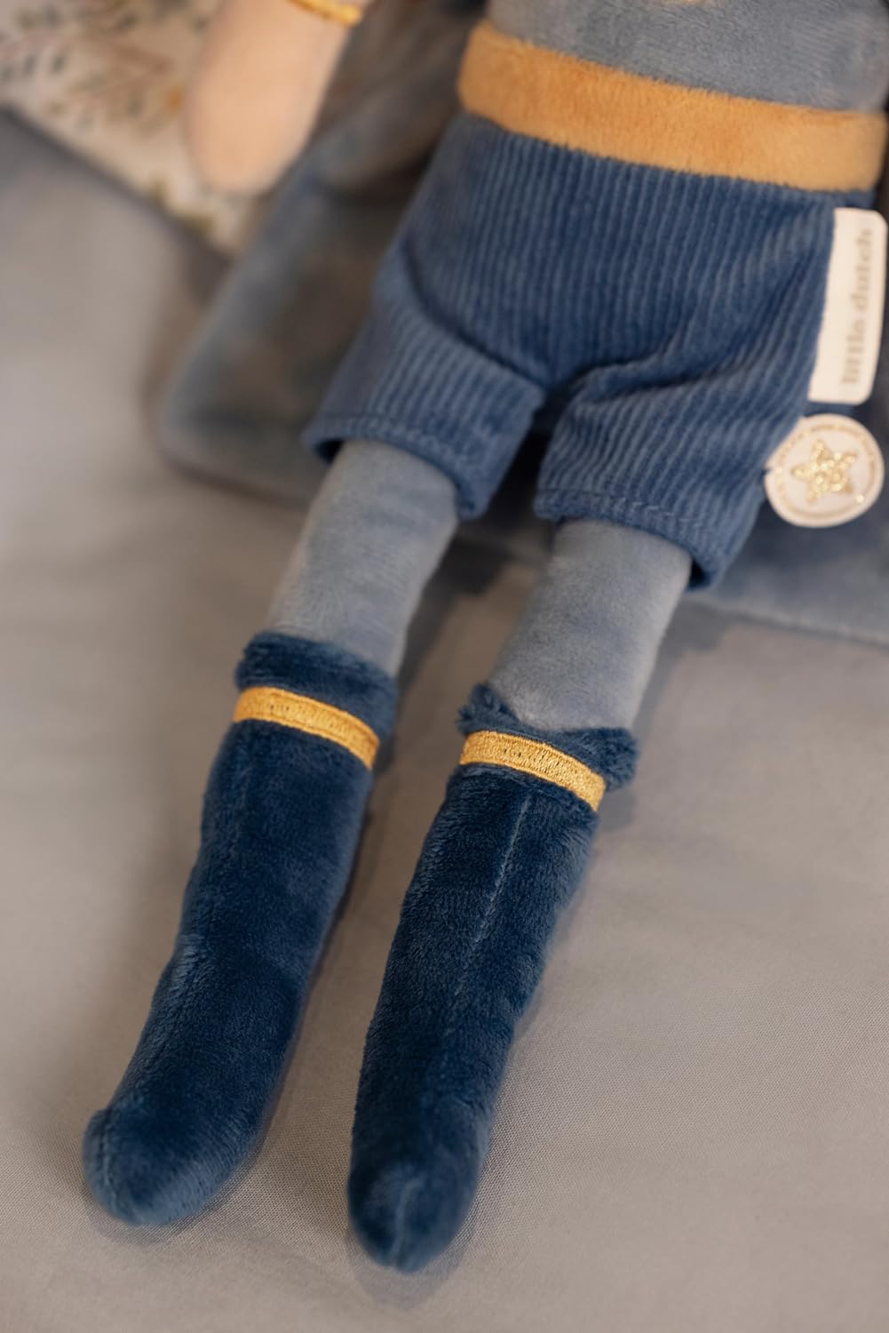 Little Dutch Muñeca de Tela Suave – Muñeca Diferentes Diseños – para niñas a Partir de 12 Meses – para Abrazar y Acompañar (Superhéroe Jim)