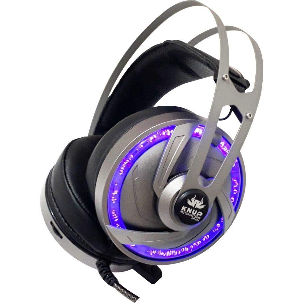 ケノンver.4.1 Fone De Ouvido Headset Gamer 7.1 Pc Led Com Microfone Kp-434