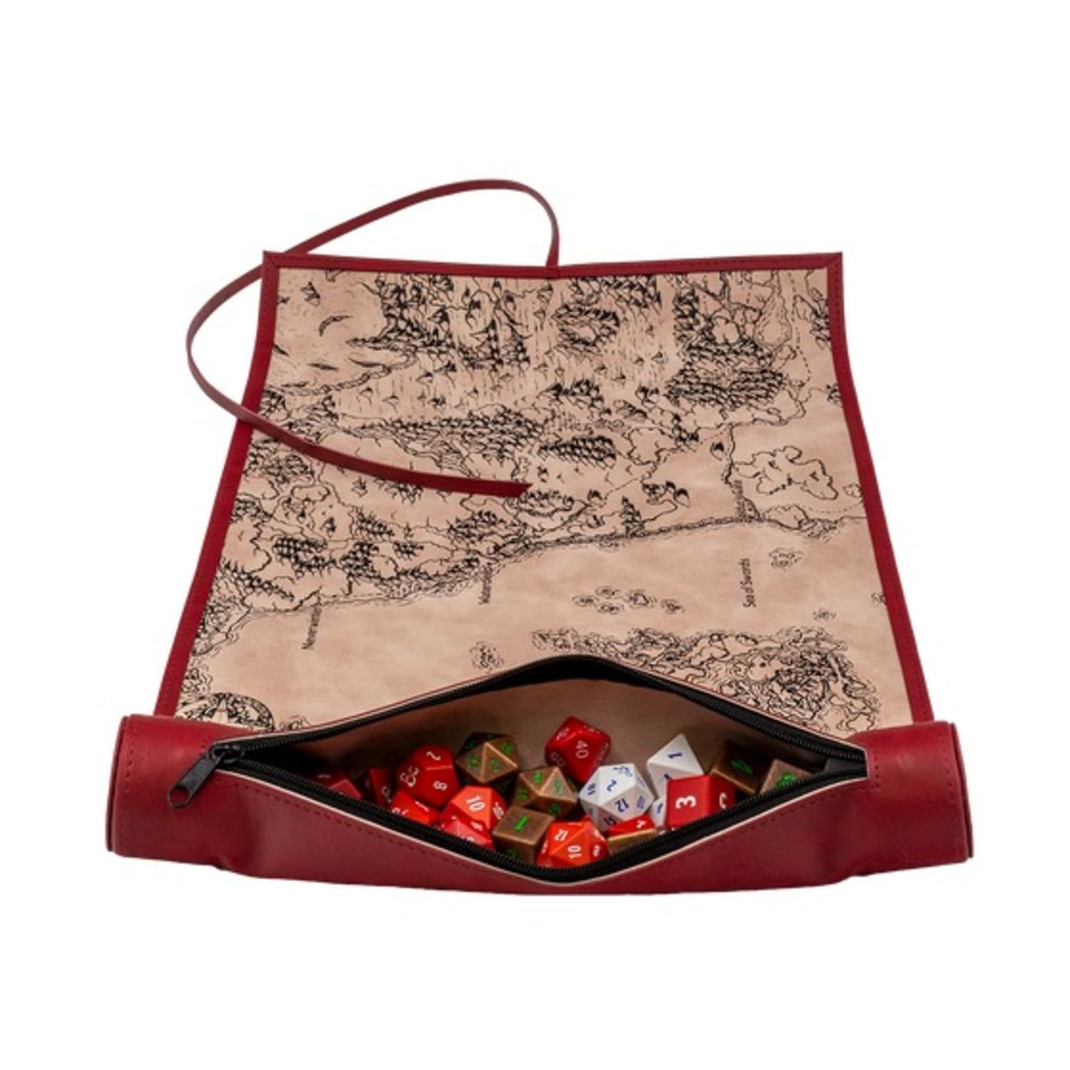 Dice Scroll Map - Sword Coast