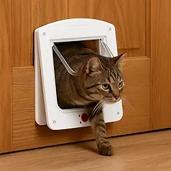 Porta Pet com Trava 4 Modos – Para Gatos e Cães Pequenos até 7kg – Cor Branca