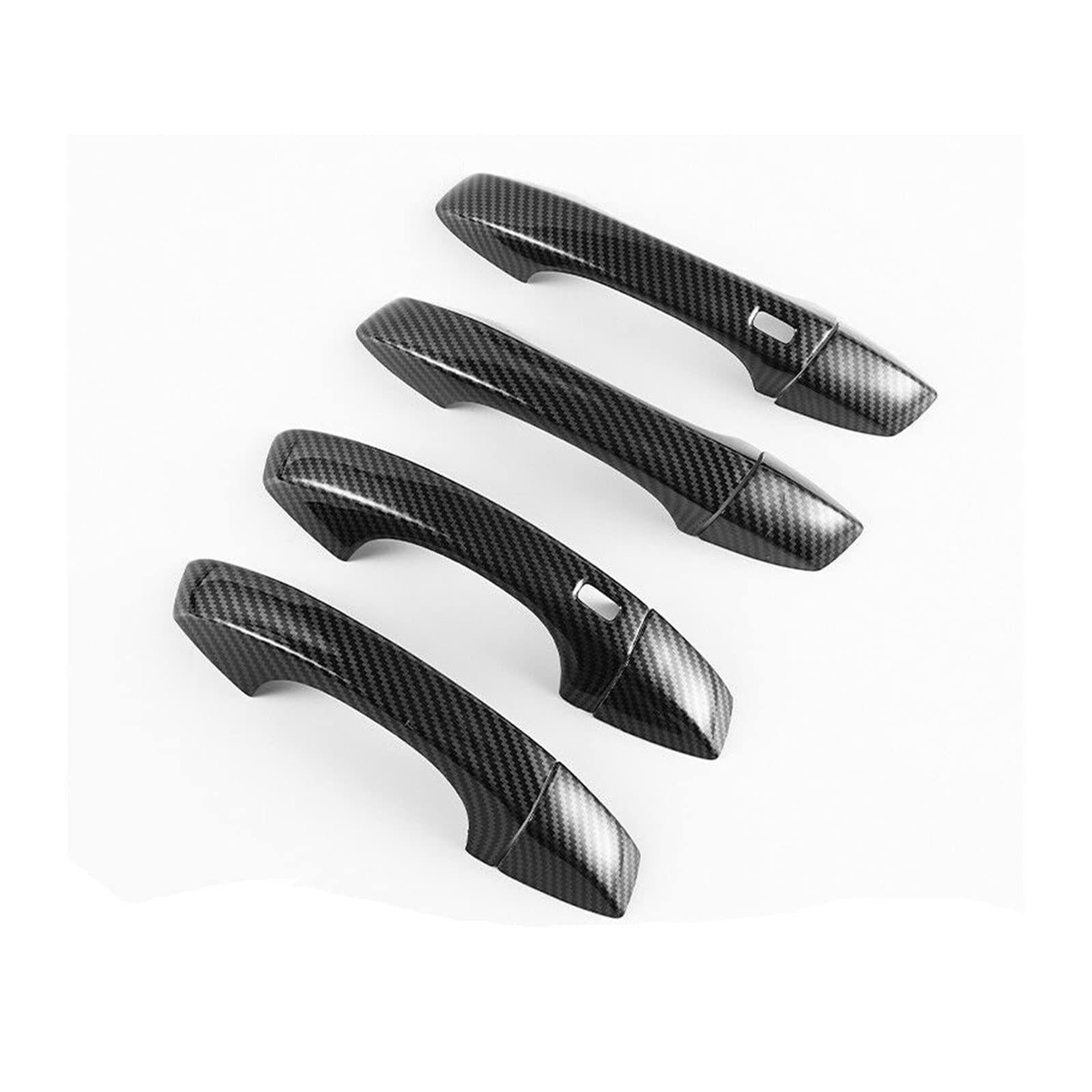 YTdhfDGJ for VW for Touareg CR MK3 2019 2020 2021 2022 Car Door Handle Cover Trim Sticker (2 Buttons)
