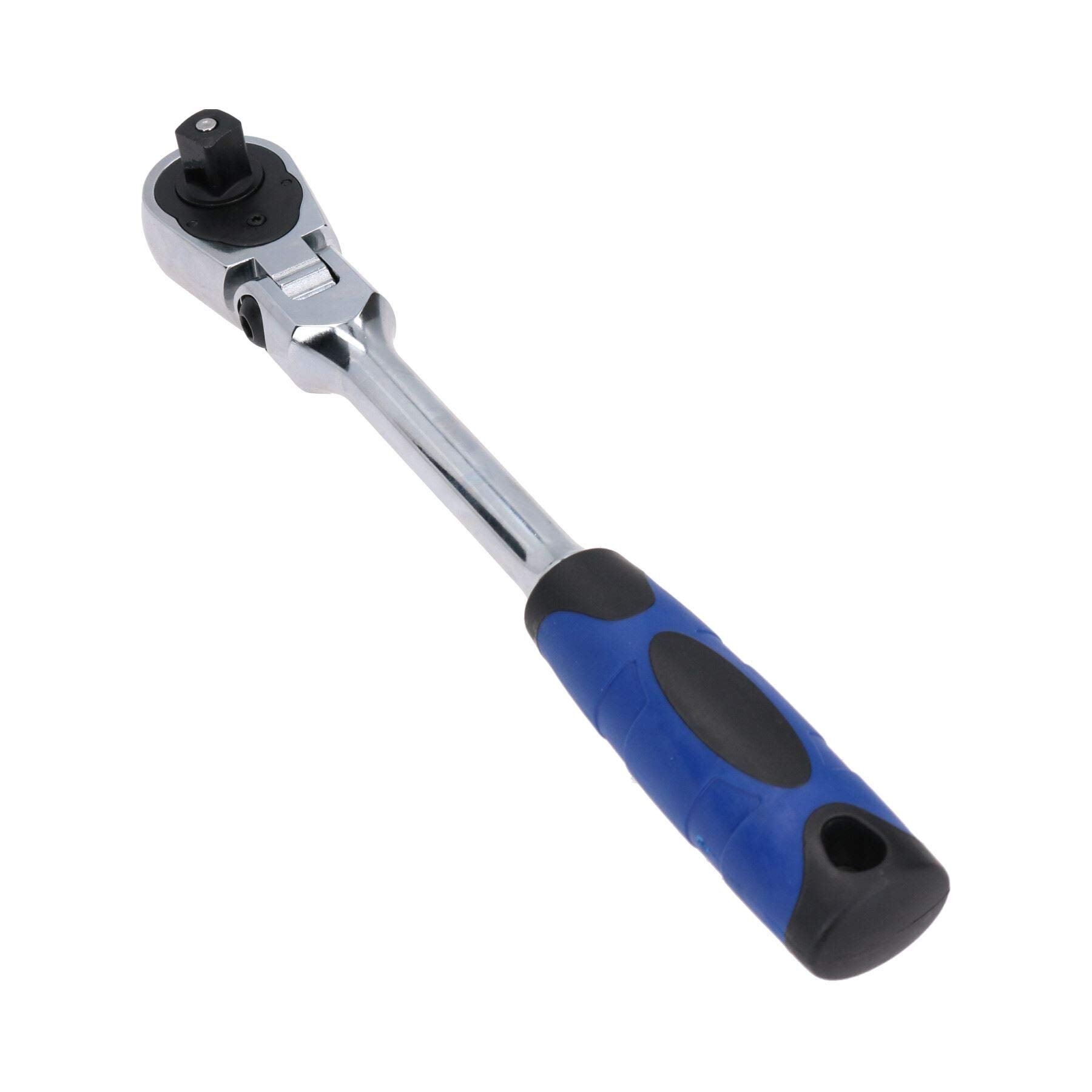 AB Tools-US Pro 1/2" Drive Flexible Ratchet Socket Driver Flexi Head 72 Teeth Quick Release