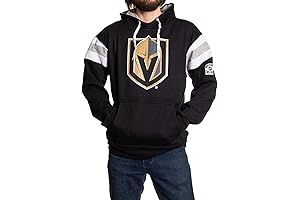 NHL Golden Knights Calhoun Hoodie: Varsity Retro Pullover