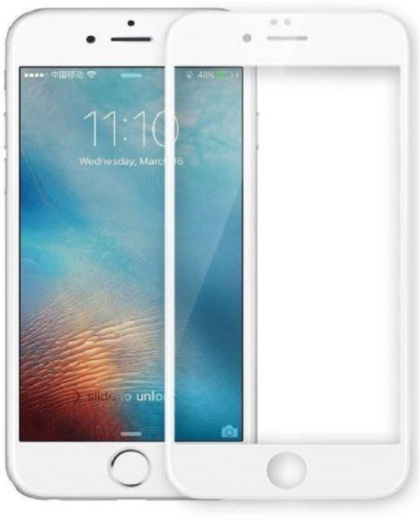 Glasgow Shield Tempered Glass for Apple iPhone 6S Plus Designed to Fit & Protect Smart Phone. Gorilla [Shatter Proof] [9H Hardness] - White (B07X3H7JDV) Amazon Price History, Amazon Price Tracker