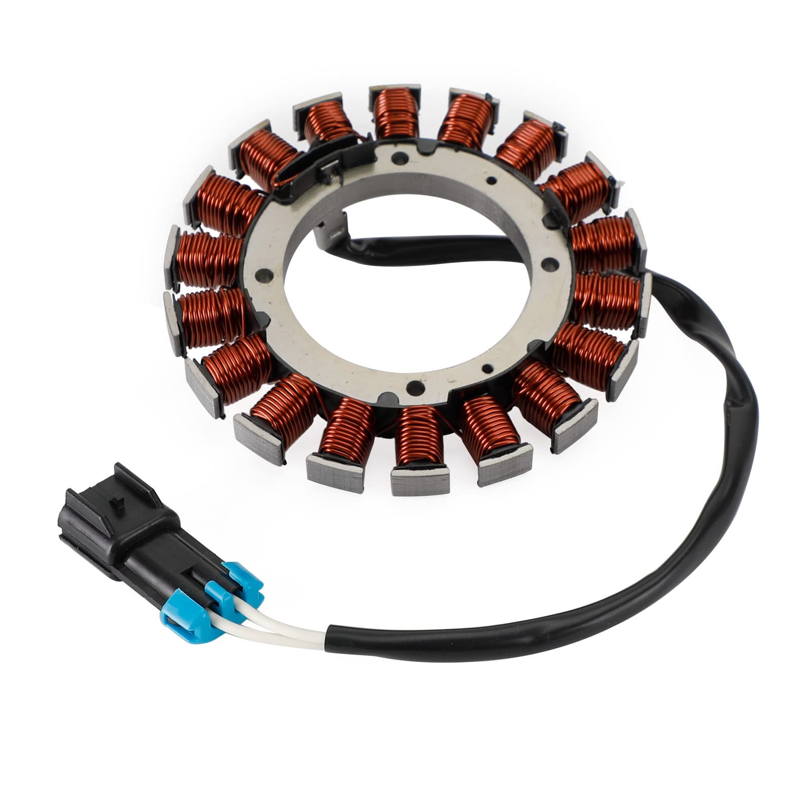 Bruce & Shark Stator Charging Coil 59031-2132 59031-7016 Fit for Kawasaki KAF400 Mule SX 2017-2023, for Kawasaki KAF400 Mule 610 4X4 2005-2016, for Kawasaki KAF400 Mule 610 4X4 XC 2010-2014
