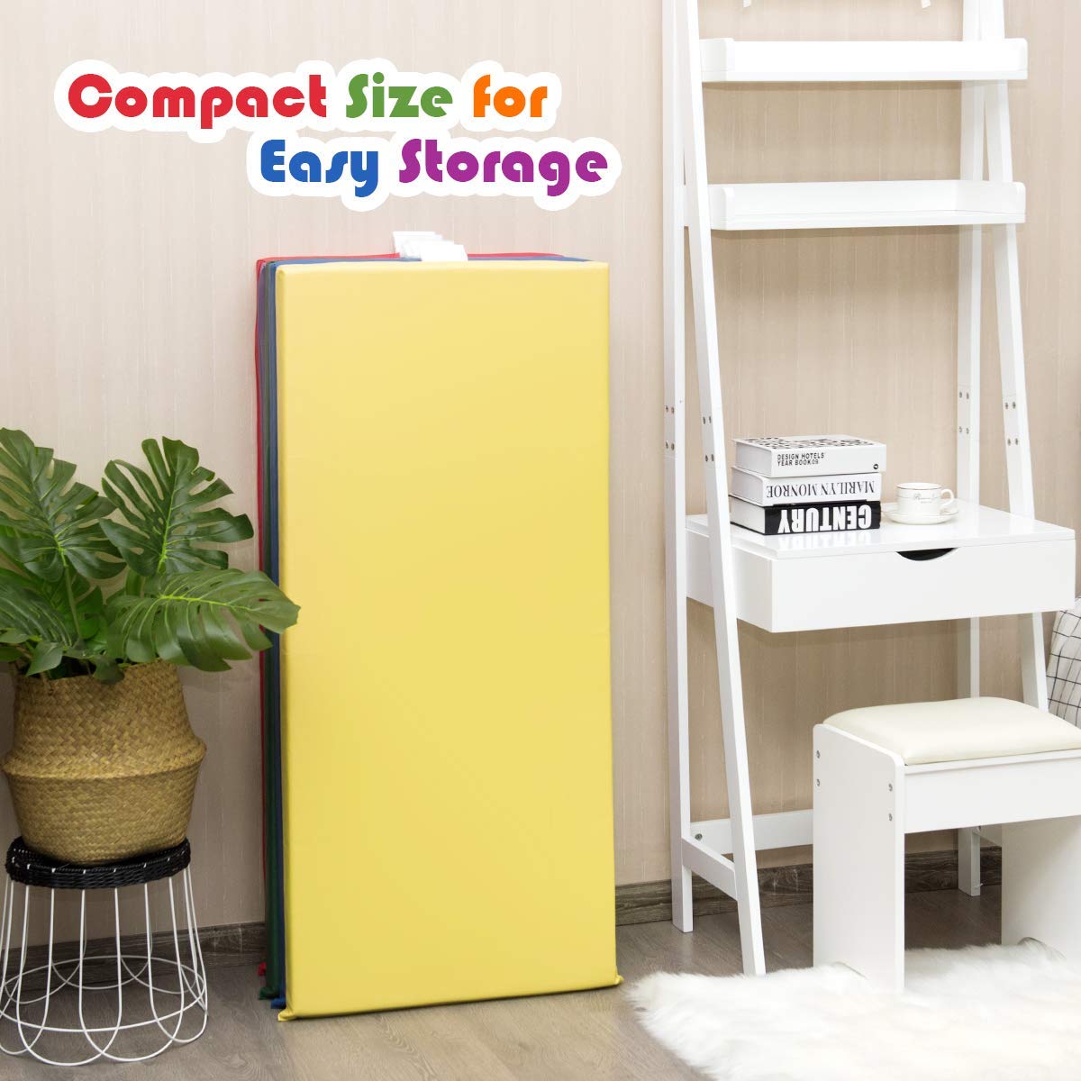 Costzon 2Inch Thick Daycare Rest Mats, 5Pack, Foam Napping Floor Mats