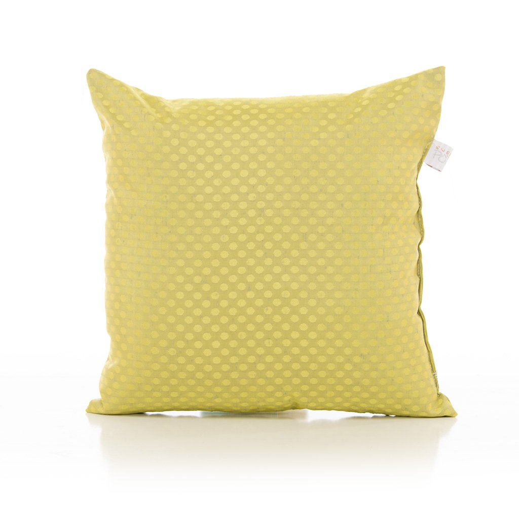 Sweet Potato Green Dot Pillow, Urban Cowboy