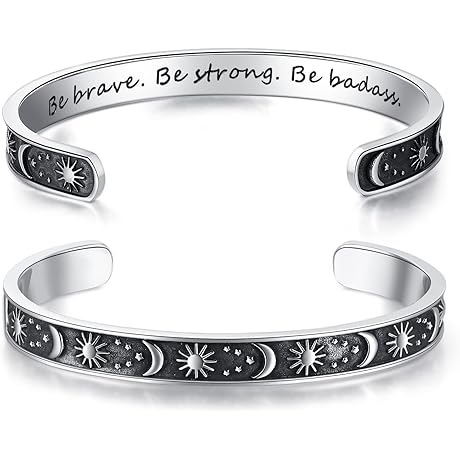 Inspirational Bracelets for Women Teen Girls Personalized Gifts