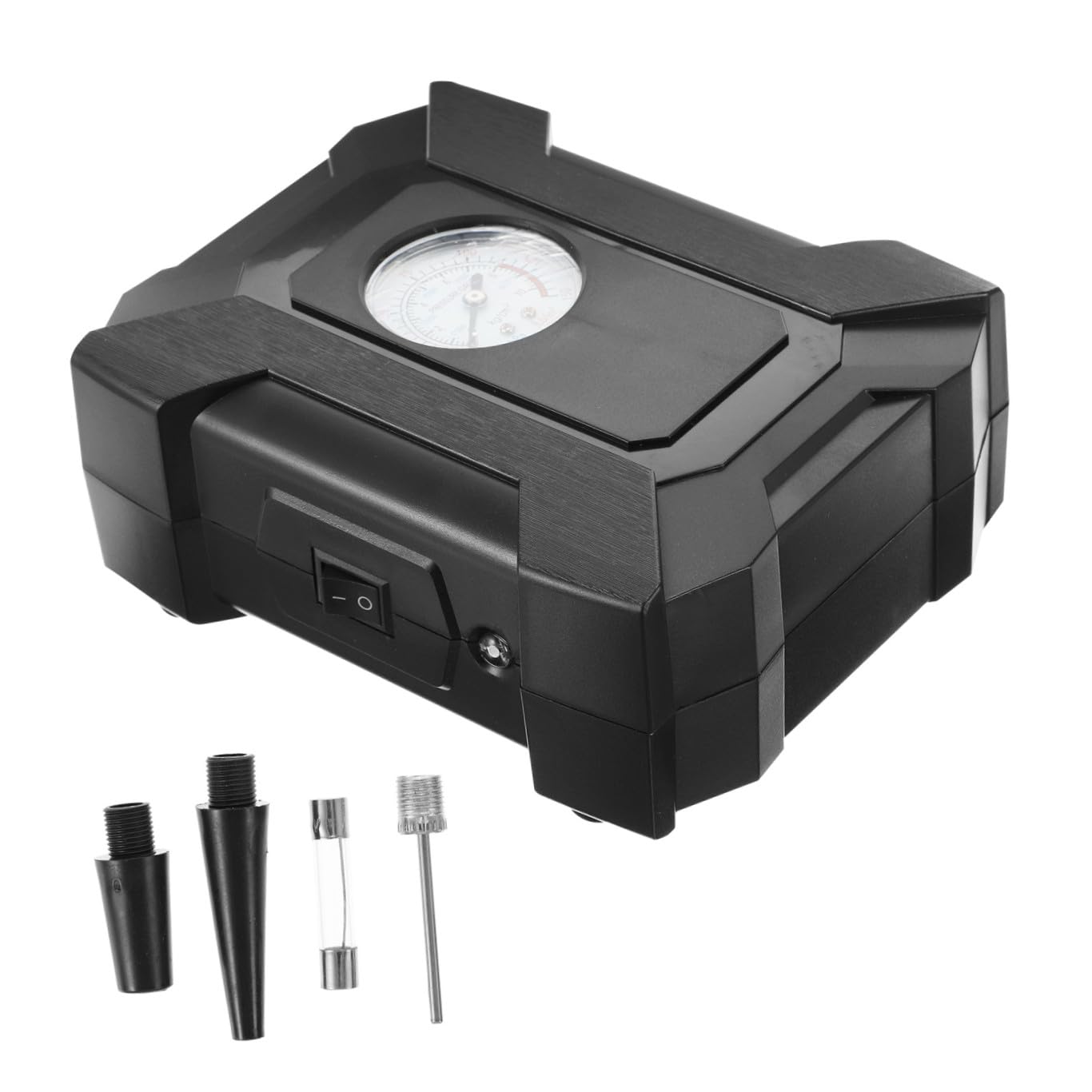Ciieeo Elektrische Luftpumpe Tragbarer Reifenkompressor Autoreifenpumpe Inflator Mit -licht Für Motorrad Fahrrad Ball Camping