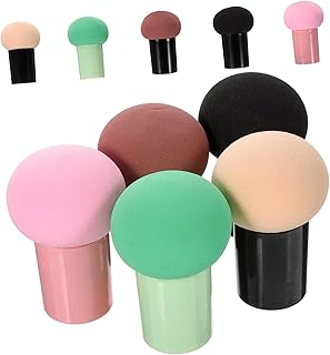 Mikinona 10pcs Mushroom Head Makeup Sponge Pu...
