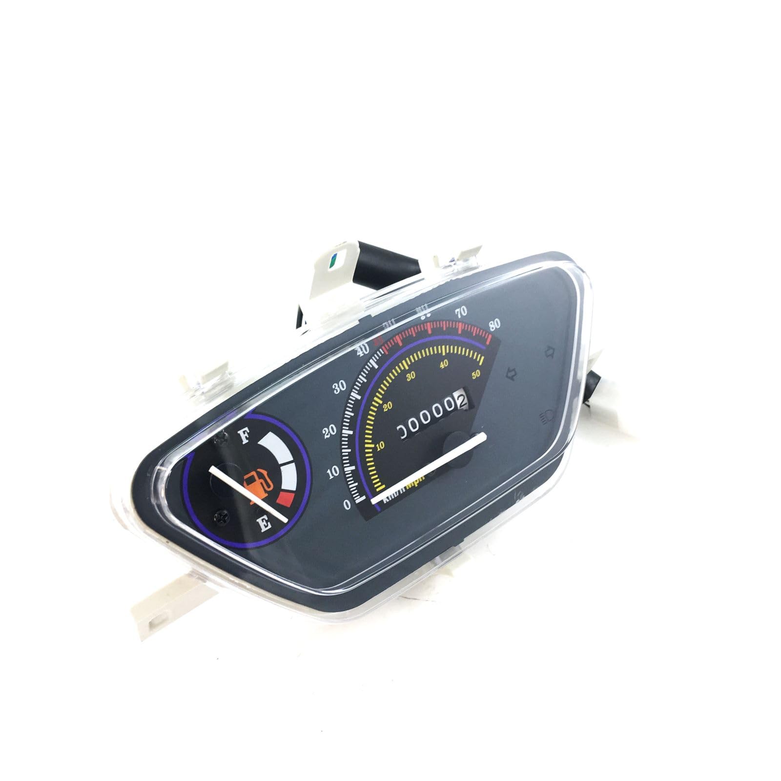 TACHOMETER TACHOEINHEIT GY6 COCKPIT komplett für AGM BAOTIAN QT-9 JINLUN QT-5 BENERO YIYING JINAN QINGQI REX RS KYMCO LEIKE JMSTAR MKS FLEX TECH JACK FOX ERING NOVA CHINA ROLLER GY6 50ccm
