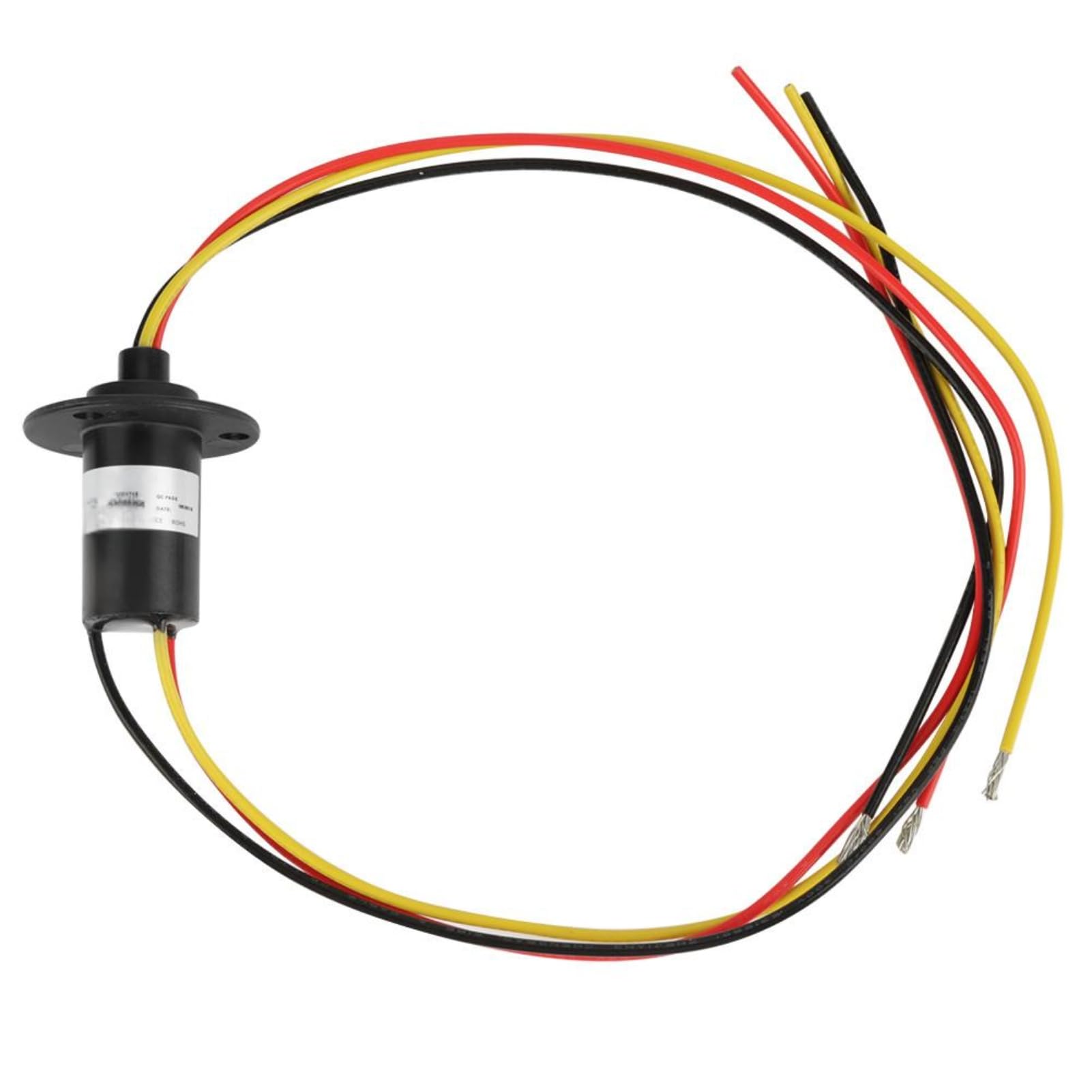 Jadeshay Collecteur Électrique Tournant, Collecteur D'Éolienne À 3 Fils 15A 0-600V 250 Tr/Min Pour Éoliennes